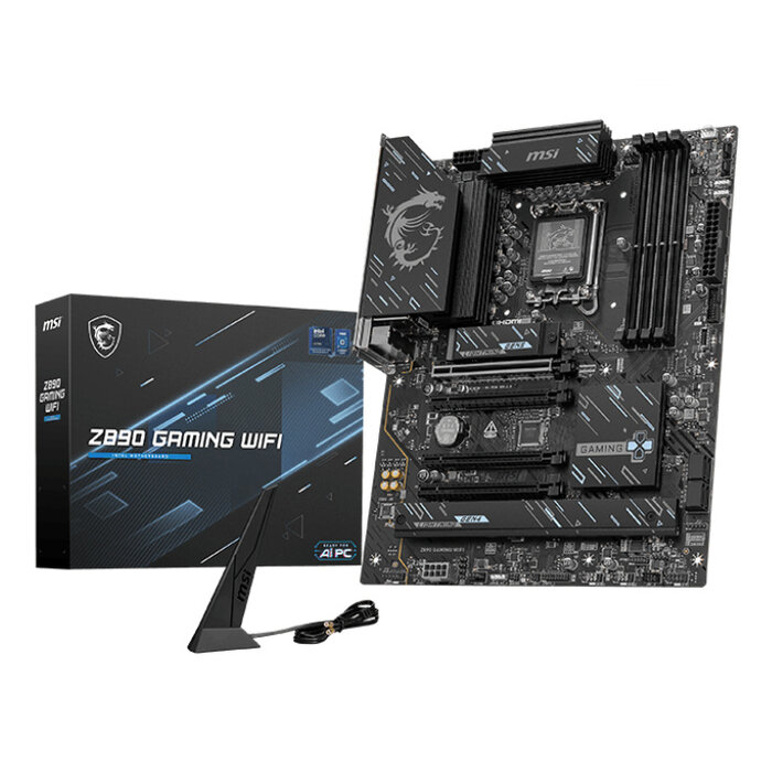 MSI MSI Z890 GAMING WIFI moederbord Intel Z890 LGA 1851 (Socket V1) ATX