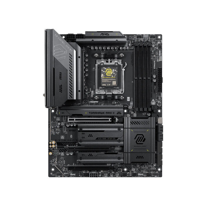 MSI MSI MAG B850 TOMAHAWK MAX WIFI II moederbord AMD B850 Socket AM5 ATX
