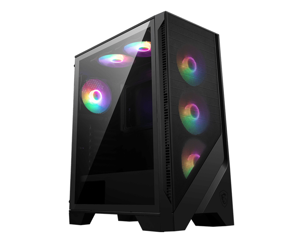 MSI MSI MAG Forge 120A AIRFLOW Midi Tower Zwart, Transparant