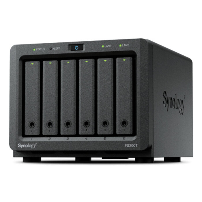 Synology Synology FS200T data-opslag-server NAS Desktop Intel® Celeron® J4125 4 GB DDR4 Zwart