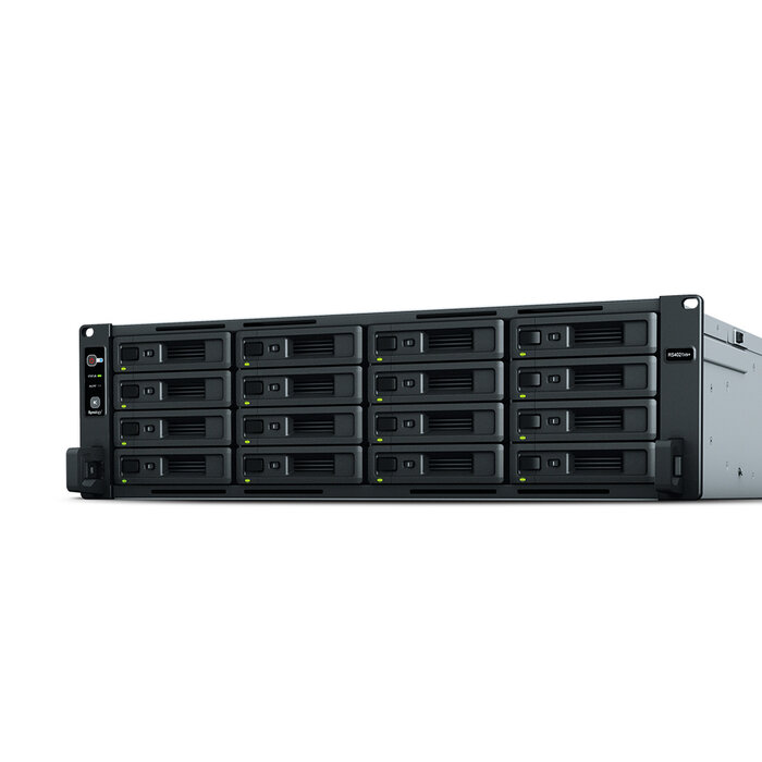 Synology Synology RackStation RS4021XS+ data-opslag-server Opslagserver Rack (3U) Intel® Xeon® D-1541 16 GB DDR4 Zwart