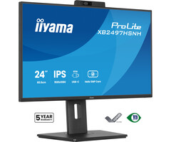 iiyama iiyama ProLite XB2497HSNH-B1 24IN IPS LCD 4MS 1920X1080 350CD/M2 HDMI/DP/USB 2 computer monitor 60,5 cm (23.8") 1920 x 1080 Pixels Full HD Zwart
