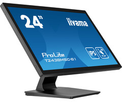 iiyama iiyama ProLite T2438MSC-B1 computer monitor 60,5 cm (23.8") 1920 x 1080 Pixels Full HD LED Touchscreen Zwart