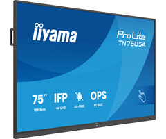 iiyama iiyama TN7505A-B1AG beeldkrant Interactief flatscreen 189,3 cm (74.5") 500 cd/m² 4K Ultra HD Zwart Touchscreen