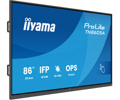 iiyama iiyama TN8605A-B1AG beeldkrant Interactief flatscreen 2,17 m (85.6") 500 cd/m² 4K Ultra HD Zwart Touchscreen