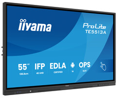 iiyama iiyama TE5513A-B2AG beeldkrant Interactief flatscreen 138,7 cm (54.6") Wifi 500 cd/m² 4K Ultra HD Zwart Touchscreen Type processor Android 24/7