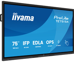iiyama iiyama TE7515A-B2AG beeldkrant Kiosk-ontwerp 190,5 cm (75") Wifi 550 cd/m² 4K Ultra HD Zwart Touchscreen Type processor Android 24/7