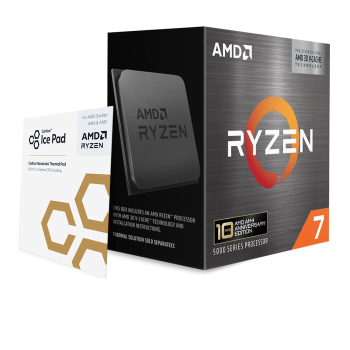 AMD AMD Ryzen 7 5800X3D processor 3,4 GHz 96 MB L3 Doos