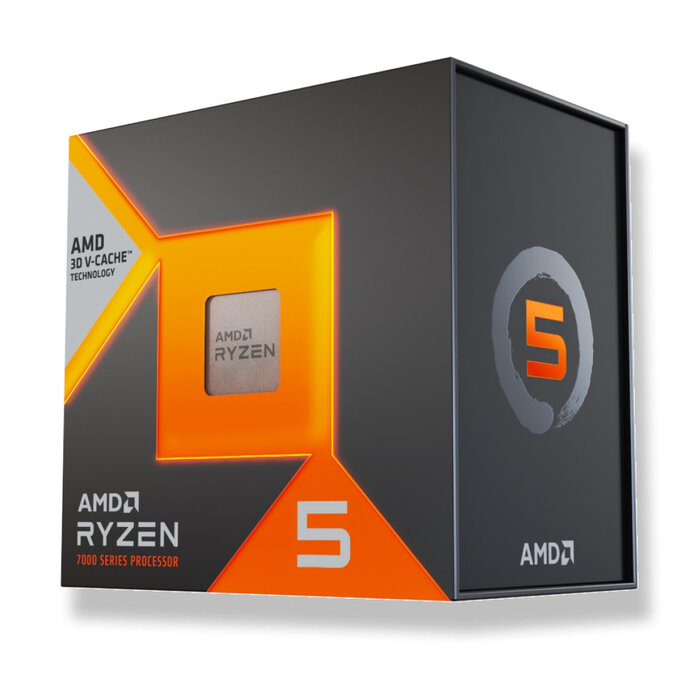 AMD AMD Ryzen 5 7500X3D processor 4 GHz 96 MB L3 Tray