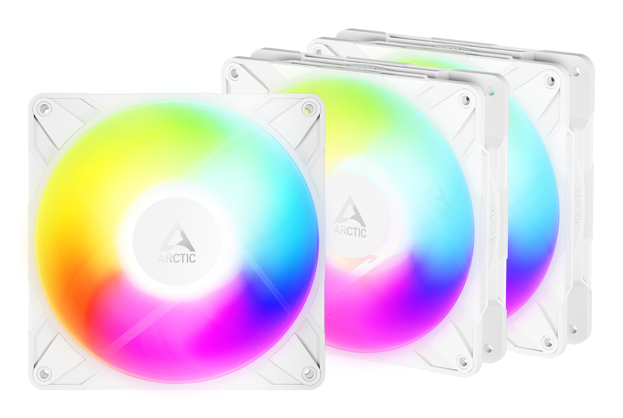 Arctic ARCTIC Freezer P14 Pro Reverse A-RGB (White) - 3 Pack Computer behuizing Ventilator 14 cm Wit 3 stuk(s)