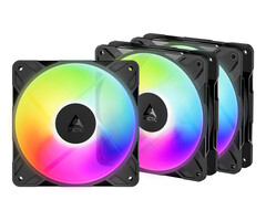Arctic ARCTIC Freezer P12 Pro Reverse A-RGB - 3 Pack Computer behuizing Ventilator 12 cm Zwart 3 stuk(s)