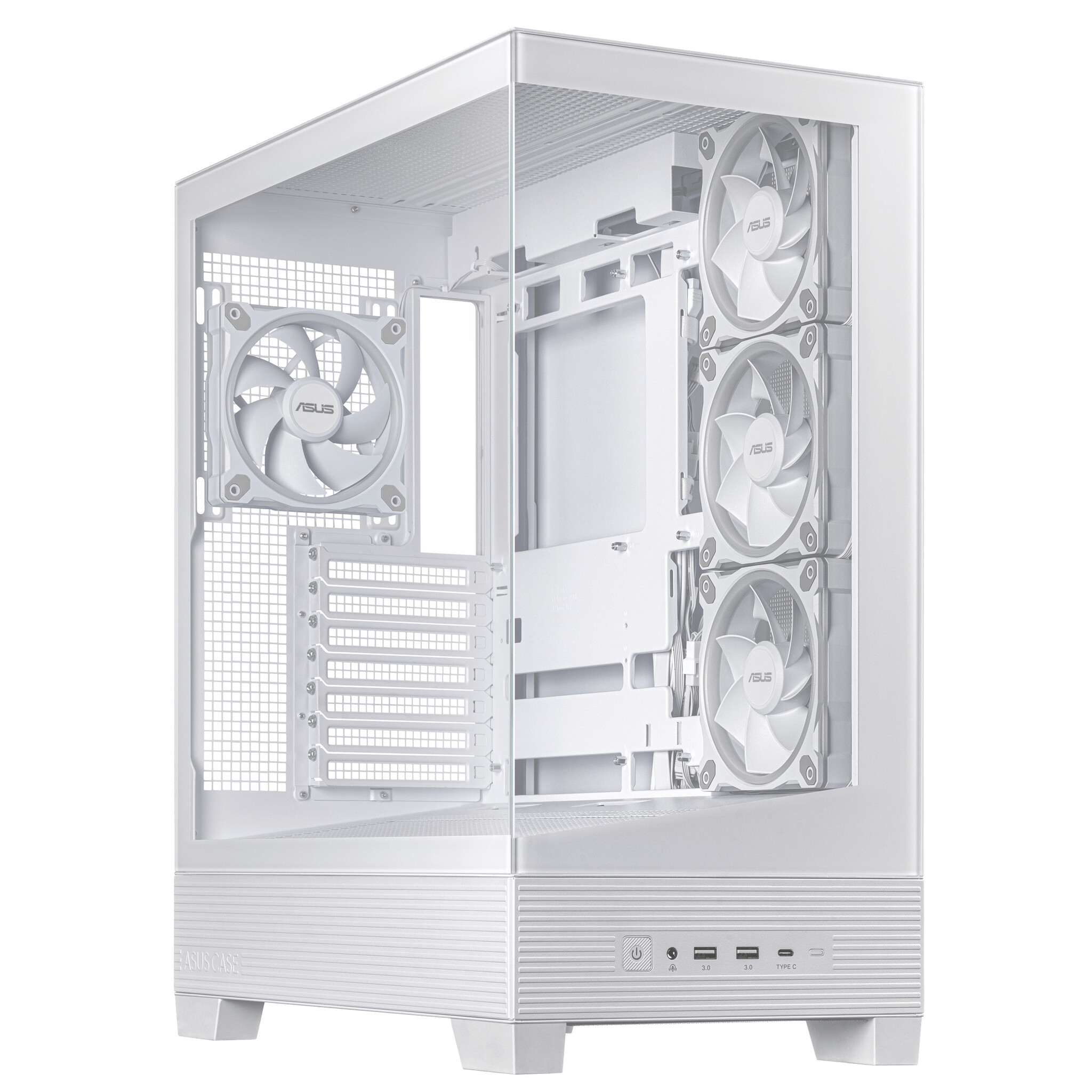 Asus ASUS A31 Plus TG ARGB WHITE Midi Tower Wit