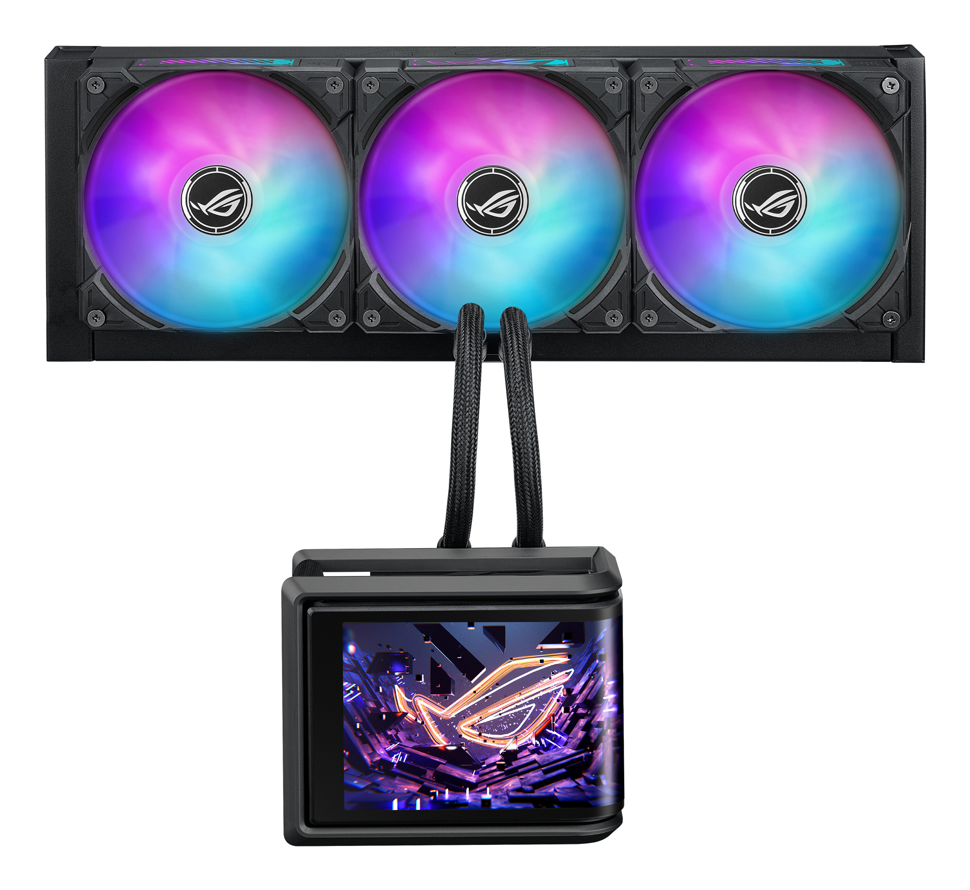 Asus ASUS ROG Ryuo IV SLC 360 ARGB Processor Alles-in-één vloeistofkoeler 12 cm Zwart