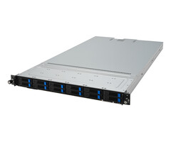 Asus ASUS RS501A-E12-RS12U LGA 6096 Rack (1U) Zwart, Zilver