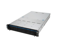 Asus ASUS RS521A-E12-RS24U Socket SP5 Rack (2U) Zwart, Zilver