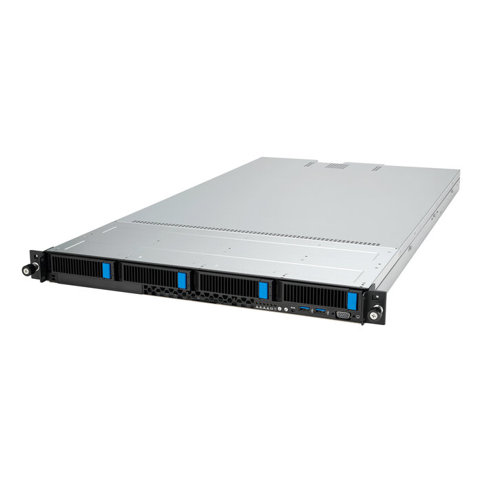 Asus ASUS RS501A-E12-RS4 LGA 6096 Rack (1U) Zwart, Zilver