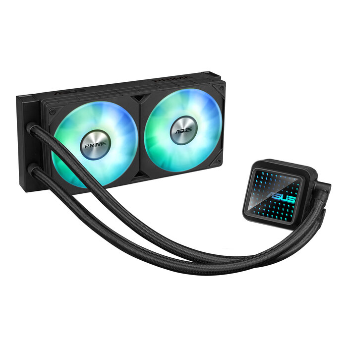 Asus ASUS Prime LC 240 ARGB Computer behuizing Alles-in-één vloeistofkoeler 12 cm Zwart
