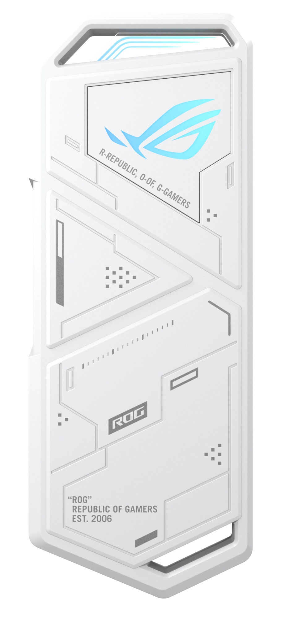 Asus ASUS ROG Strix Arion White Edition SDD-behuizing Wit M.2