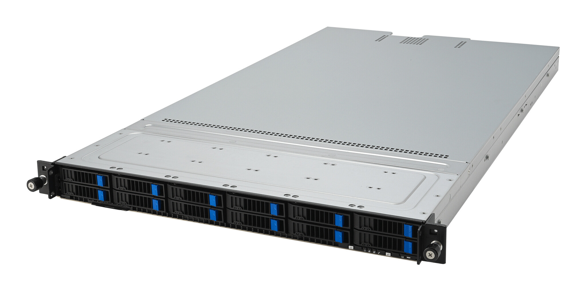 Asus ASUS RS501A-E12-RS12U LGA 6096 Rack (1U) Zwart, Zilver