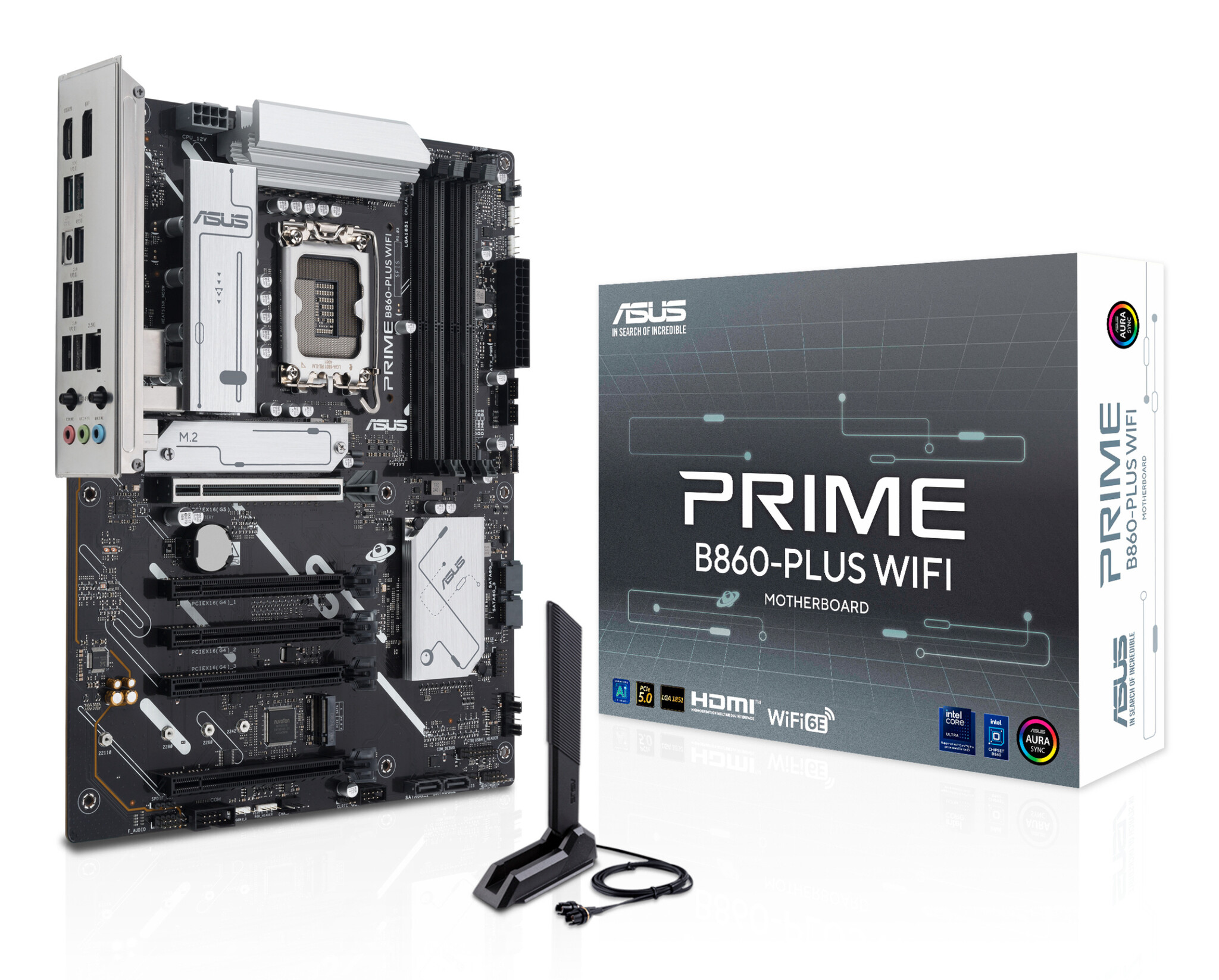 Asus ASUS PRIME B860-PLUS WIFI Intel B860 LGA 1851 (Socket V1) ATX