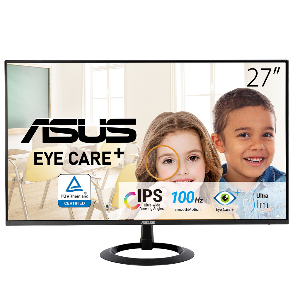 Asus ASUS VZ27EHF computer monitor 68,6 cm (27") 1920 x 1080 Pixels Full HD LCD Zwart