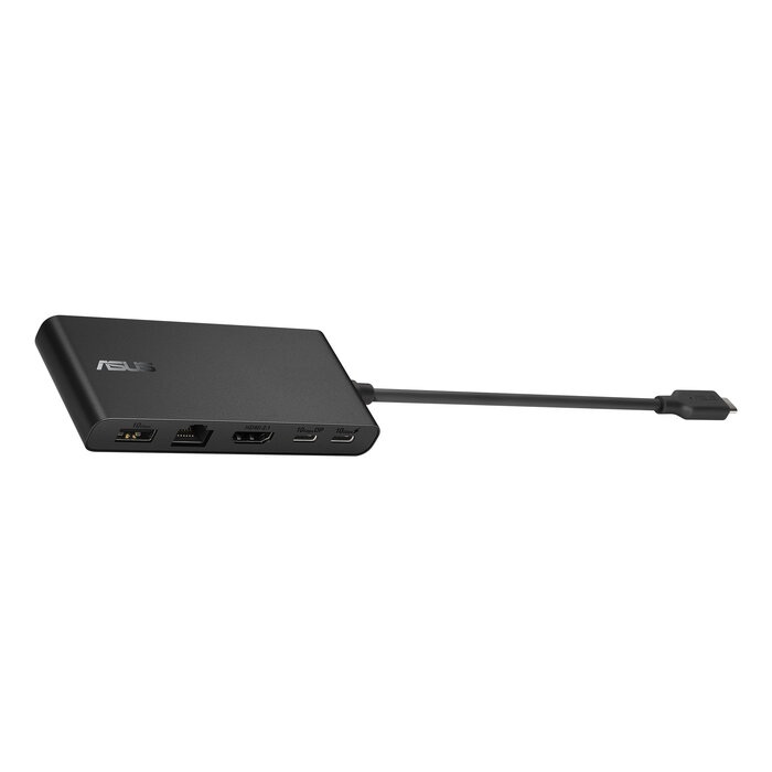 Asus ASUS Dual 4K USB-C Dock DC201 Bedraad USB 3.2 Gen 2 (3.1 Gen 2) Type-C Zwart