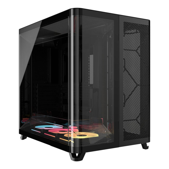Corsair Corsair AIR 5400 LX-R RGB iCUE LINK Midi Tower Zwart
