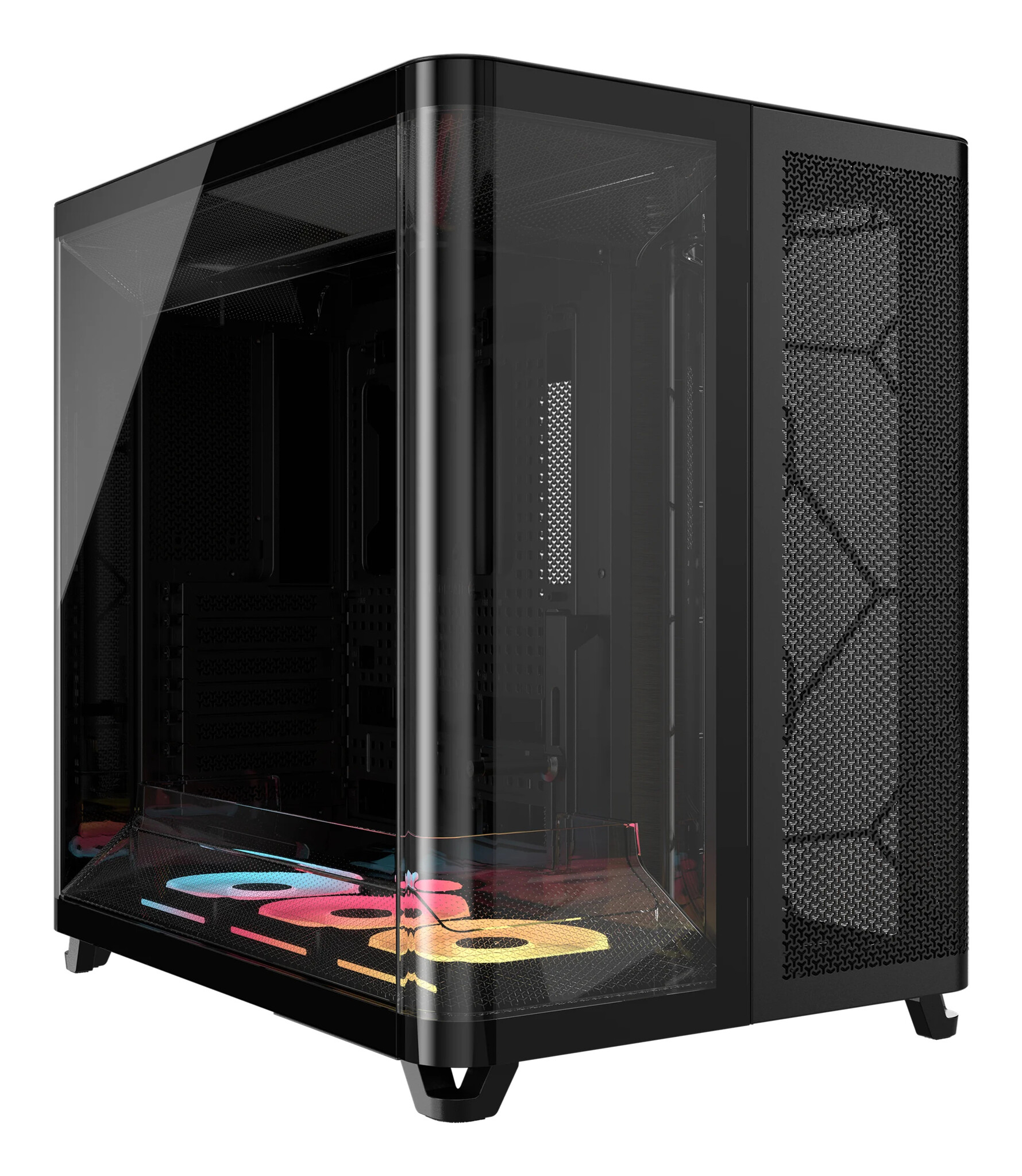 Corsair Corsair AIR 5400 LX-R RGB iCUE LINK Midi Tower Zwart