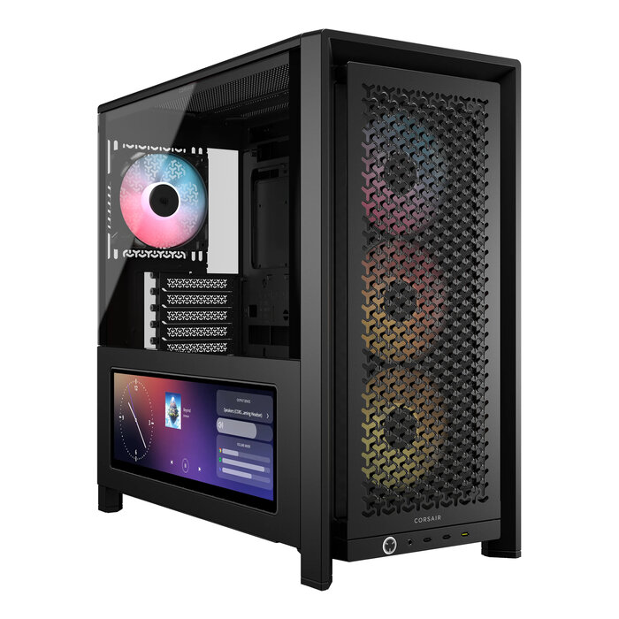 Corsair Corsair FRAME 4000D LCD RS ARGB Midi Tower Zwart