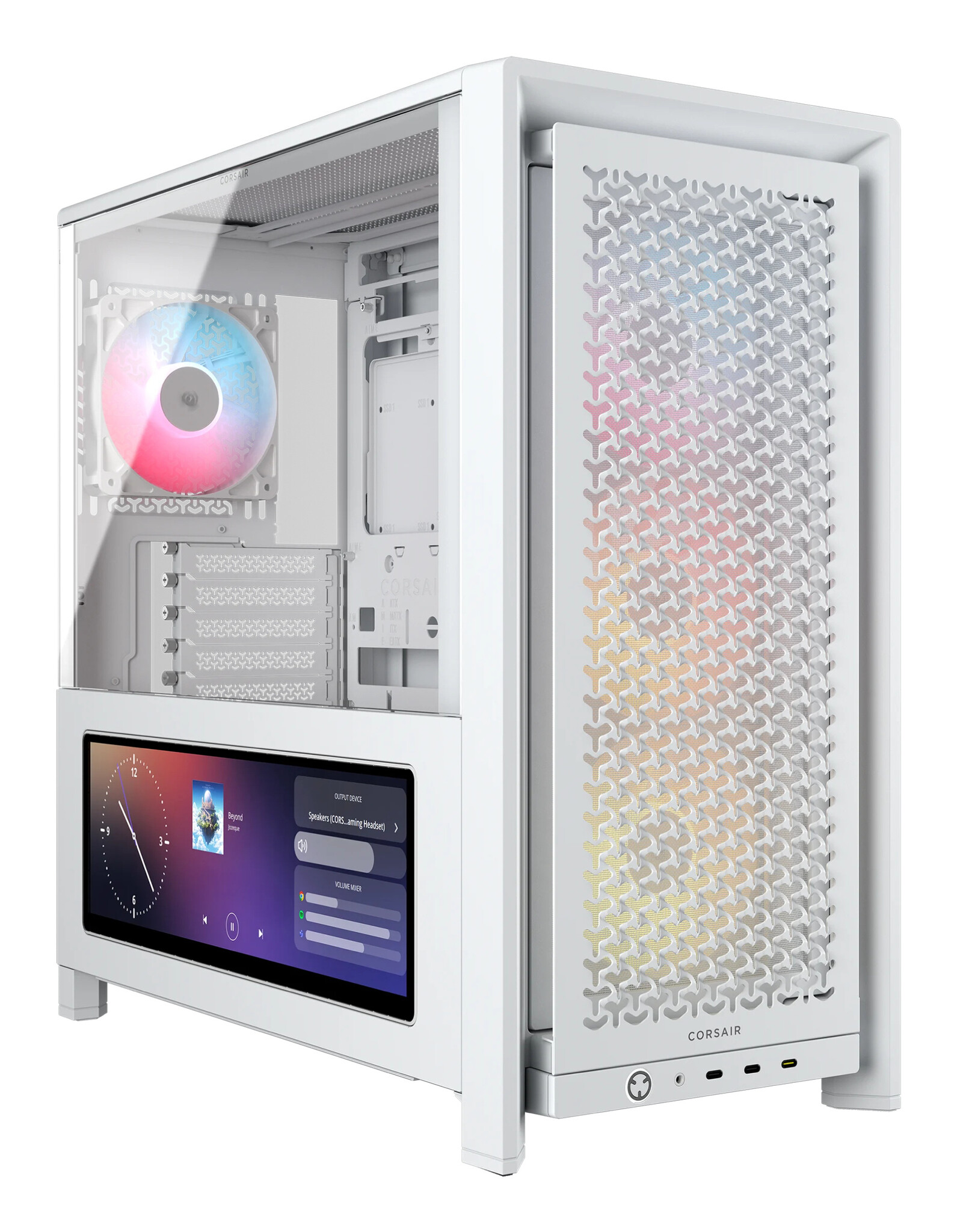 Corsair Corsair FRAME 4000D LCD RS ARGB Midi Tower Wit