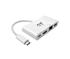 Eaton Tripp Lite U444-06N-HGU-C USB grafische adapter 1920 x 1080 Pixels Wit
