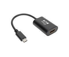 Eaton Tripp Lite U444-06N-HD4K6B video kabel adapter 0,1524 m USB Type-C HDMI Zwart