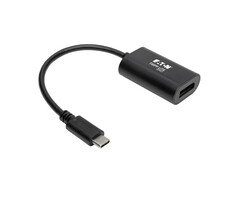 Eaton Tripp Lite U444-06N-DP4K6B video kabel adapter 0,152 m USB Type-C DisplayPort Zwart