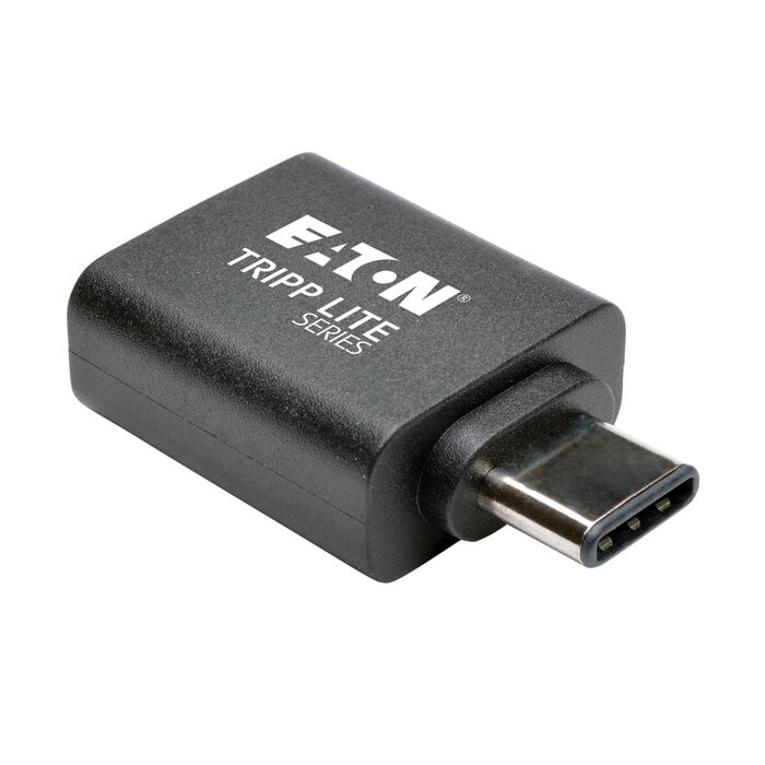 Eaton Tripp Lite U428-000-F tussenstuk voor kabels USB C USB 3.0 A Zwart