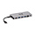 Tripp Lite U442-DOCK5D-GY laptop dock & poortreplicator Bedraad USB 3.2 Gen 1 (3.1 Gen 1) Type-C Grijs
