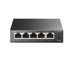 TP-Link TP-Link TL-SG105S Unmanaged Gigabit Ethernet (10/100/1000) Zwart