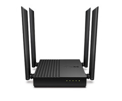TP-Link TP-Link Archer C64 draadloze router Gigabit Ethernet Dual-band (2.4 GHz / 5 GHz) Zwart