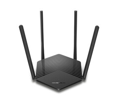 TP-Link Mercusys MR60X draadloze router Gigabit Ethernet Dual-band (2.4 GHz / 5 GHz) Zwart