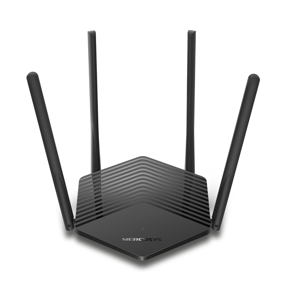 TP-Link Mercusys MR60X draadloze router Gigabit Ethernet Dual-band (2.4 GHz / 5 GHz) Zwart