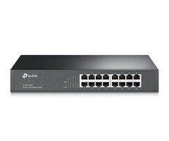 TP-Link TP-Link TL-SF1016DS netwerk-switch Unmanaged Fast Ethernet (10/100) 1U Zwart
