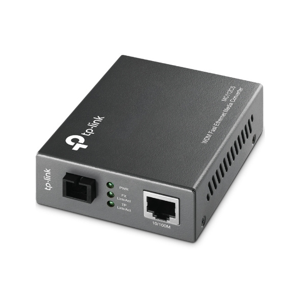 TP-Link TP-Link MC112CS netwerk media converter 1000 Mbit/s 1550 nm Zwart