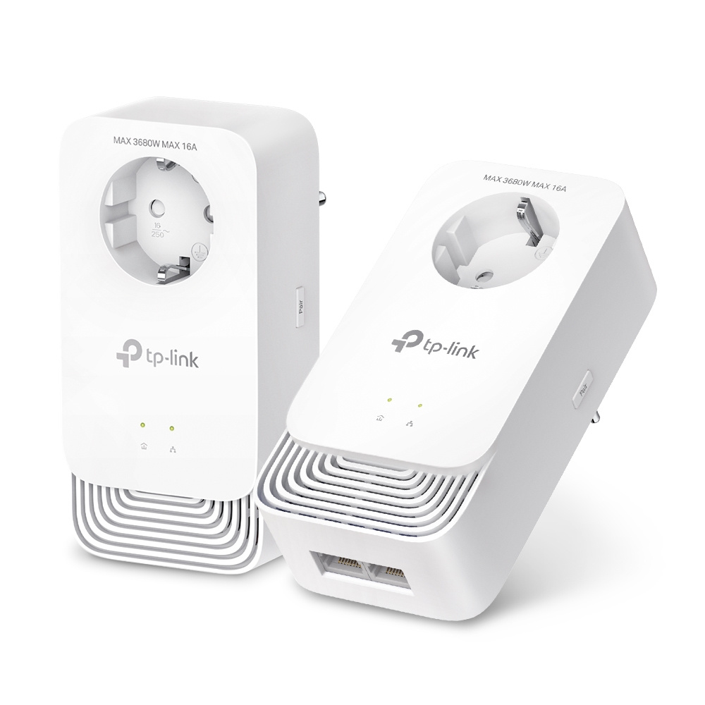 TP-Link TP-Link PG2400P KIT PowerLine-netwerkadapter 1428 Mbit/s Ethernet LAN Wit 2 stuk(s)
