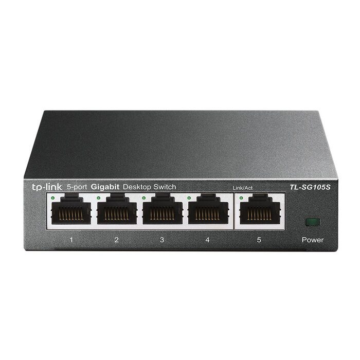 TP-Link TP-Link TL-SG105S Unmanaged Gigabit Ethernet (10/100/1000) Zwart