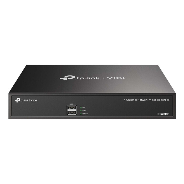 TP-Link TP-Link VIGI NVR1004H Zwart