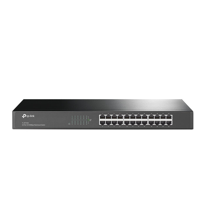 TP-Link TP-Link TL-SF1024 Unmanaged Fast Ethernet (10/100) 1U Grijs