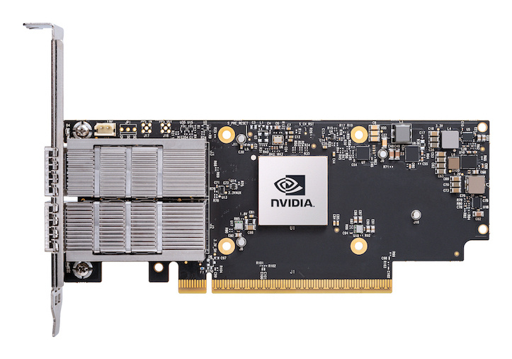 Nvidia Nvidia ConnectX-7 Intern Fiber 50000 Mbit/s