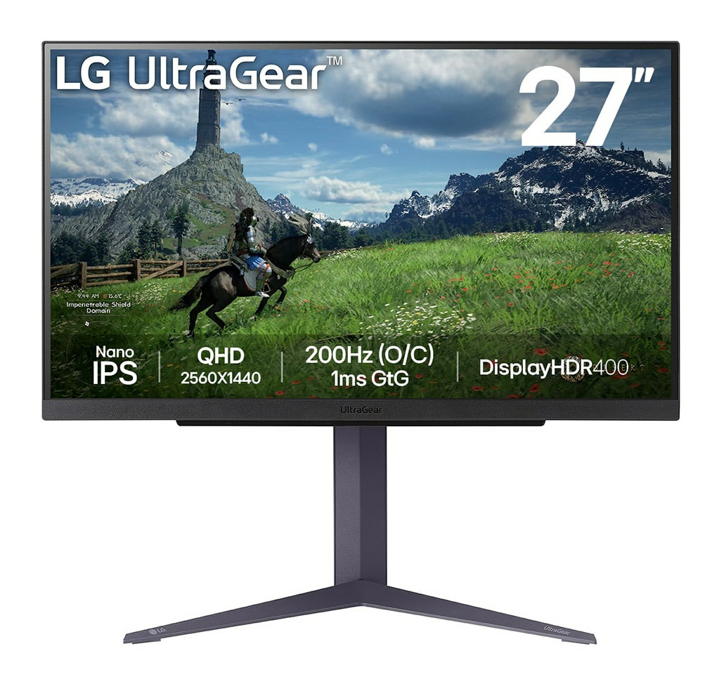 LG LG 27GS85Q-B computer monitor 68,6 cm (27") 2560 x 1440 Pixels Quad HD LCD Zwart
