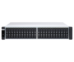 QNAP QNAP ES2486dc NAS Rack (2U) Intel® Xeon® D D-2142IT 96 GB DDR4 0 TB QNAP Enterprise System Zwart