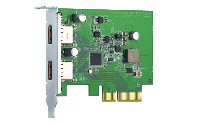 QNAP QNAP QXP-10G2U3A interfacekaart/-adapter Intern USB 3.2 Gen 2 (3.1 Gen 2)