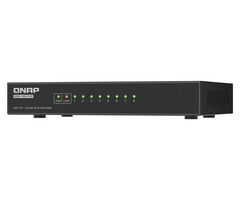 QNAP QNAP QSW-1108-8T-R2 netwerk-switch Unmanaged 2.5G Ethernet (100/1000/2500) Desktop Zwart